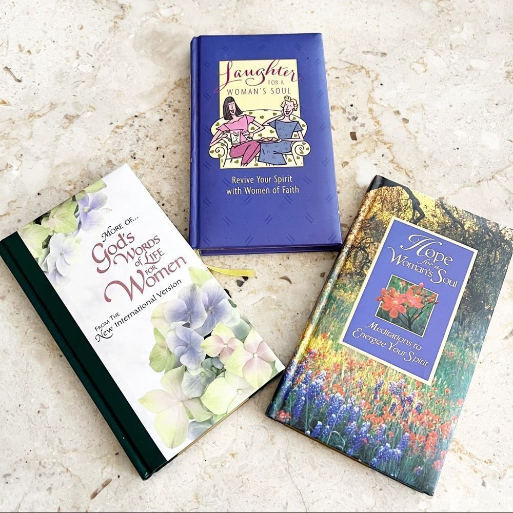 Three Book Set - God’s Words of Life for Women, Hope for a Woman’s Soul & more.